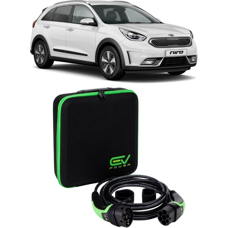 Type 2 to Type 2 - 5M - 32amp (3 Phase) - Kia Niro PHEV Charging Cable Type 2 to Type 2 5M 32amp - 3 Phase (22kW)