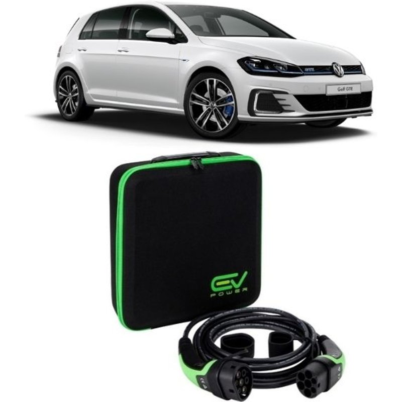 Type 2 to Type 2 - 5M - 32amp (3 Phase) - Volkswagen Golf Gte Charging Cable Type 2 to Type 2 5M 32amp - 3 Phase (22kW)