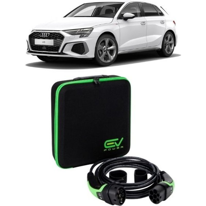 Type 2 to Type 2 - 5M - 32amp - Audi A3 Charging Cable Type 2 to Type 2 5M 32amp (7.4kW)