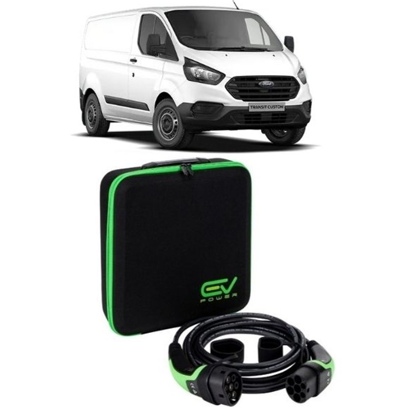 Type 2 to Type 2 - 10M - 32amp (3 Phase) - Ford Transit Charging Cable Type 2 to Type 2 10M 32amp - 3 Phase (22kW)