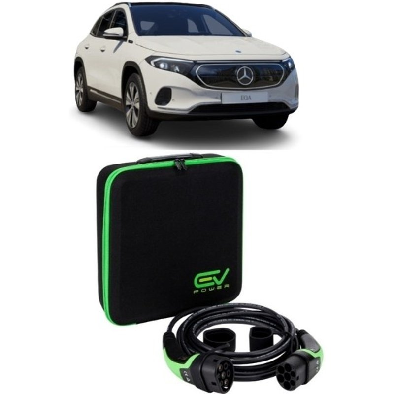 Type 2 to Type 2 - 10M - 32amp - Mercedes EQA Charging Cable Type 2 to Type 2 10M 32amp (7.4kW)