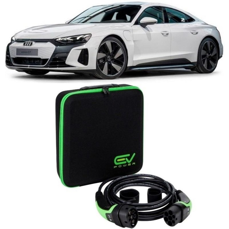 Type 2 to Type 2 - 10M - 32amp (3 Phase) - Audi e-Tron GT Charging Cable Type 2 to Type 2 10M 32amp - 3 Phase (22kW)