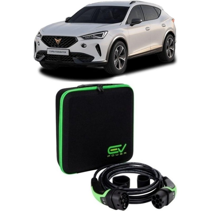 Type 2 to Type 2 - 10M - 32amp (3 Phase) - Cupra Formentor Charging Cable Type 2 to Type 2 10M 32amp - 3 Phase (22kW)