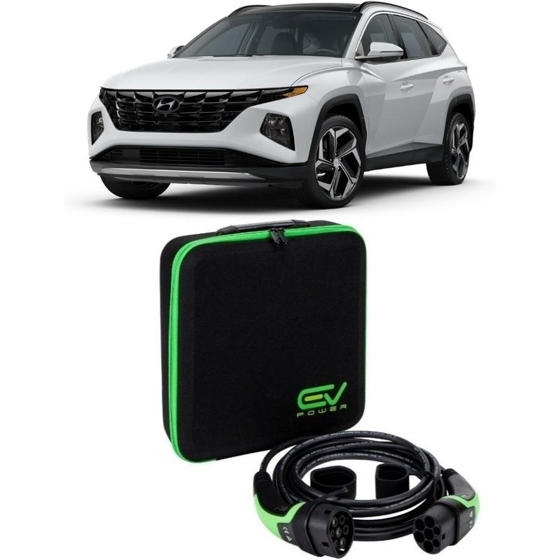 Type 2 to Type 2 - 10M - 32amp (3 Phase) - Hyundai Tucson Charging Cable Type 2 to Type 2 10M 32amp - 3 Phase (22kW)