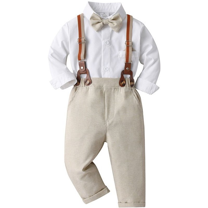 children's clothing, spring and autumn overalls, children's suits, baby clothes, boys' British gentleman's dresses, boys' autumn clothing