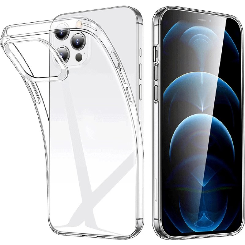 Ultra Thin Silicone Case For iPhone 13 12 11 Pro Max Clear Soft Transparent Silicon Case For iPhone 14 Pro X XS MAX XR Fundas