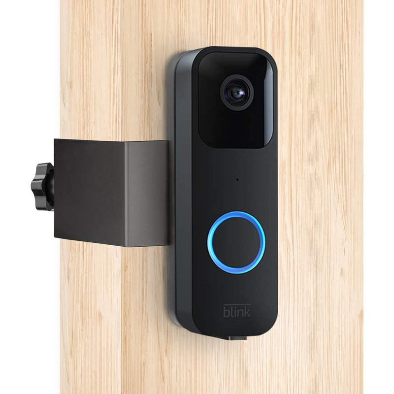 Home Furniture private model Blink doorbell bracket punch free anti theft fixed door clamp metal bracket