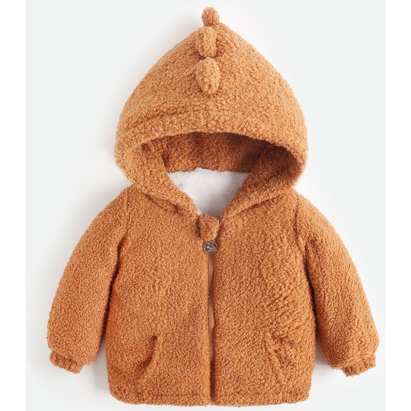 Children's teddy fleece warm padded jacket