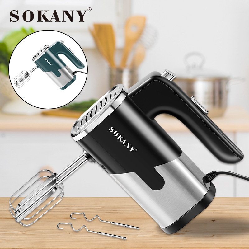 European Standard Electric Egg Beater Baking Fully Automatic Handheld Mixer Mixed Blender