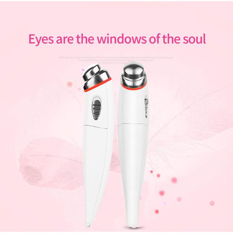 1 Pcs Eye Beauty Instrument Vibration Eye Massage Instrument Eye Cream Instrument Remove Fine Lines and Dark Circles Face Beauty