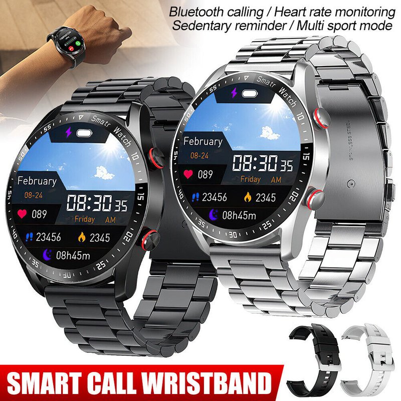 2024 Smart Watch For Men/Women Waterproof Smartwatch Bluetooth IPhone Samsung UK