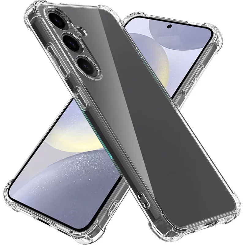 Shockproof TPU Case For Samsung Galaxy S25 S24 Ultra S22 S21 Plus Soft TPU Shell A16 A15 A25 A35 A55 Bumper Back Cover