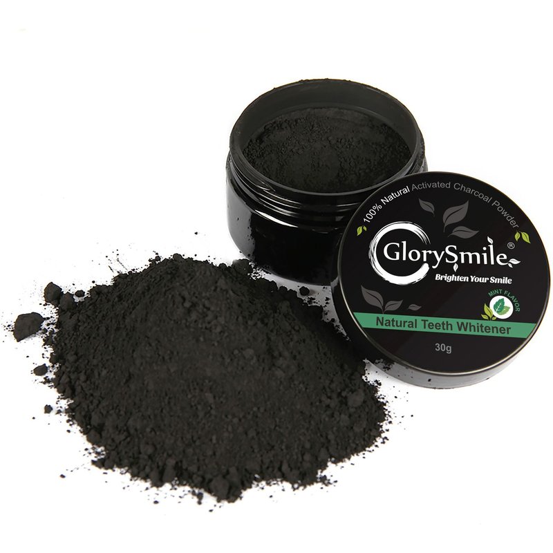 Carbon tooth powder bamboo charcoal black tooth powder baking soda whitening tooth powder clean oral stain removal tooth cleaning powder