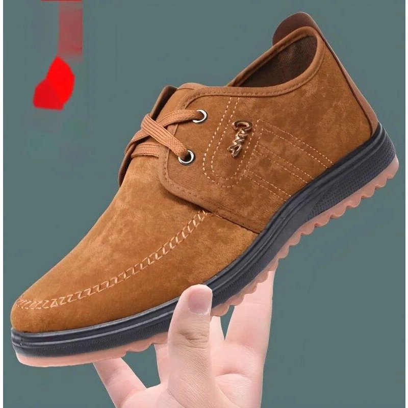 Man Sports Running Shoes Synthetic Canvas Versatile Easy To Clean Sneakers Footgear