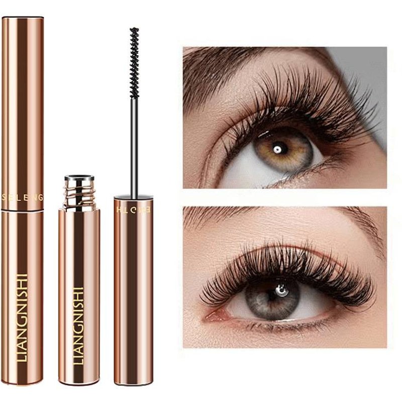 LIANGNISHI Curling Mascara - Waterproof, Volumizing, Lengthening & Smudge - Proof