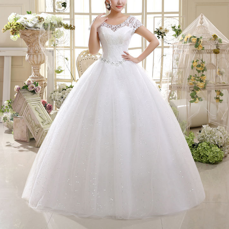 Women's Clothing Shoulder Slim Wedding Plus Size Bridal Lace Strap Photo Studio