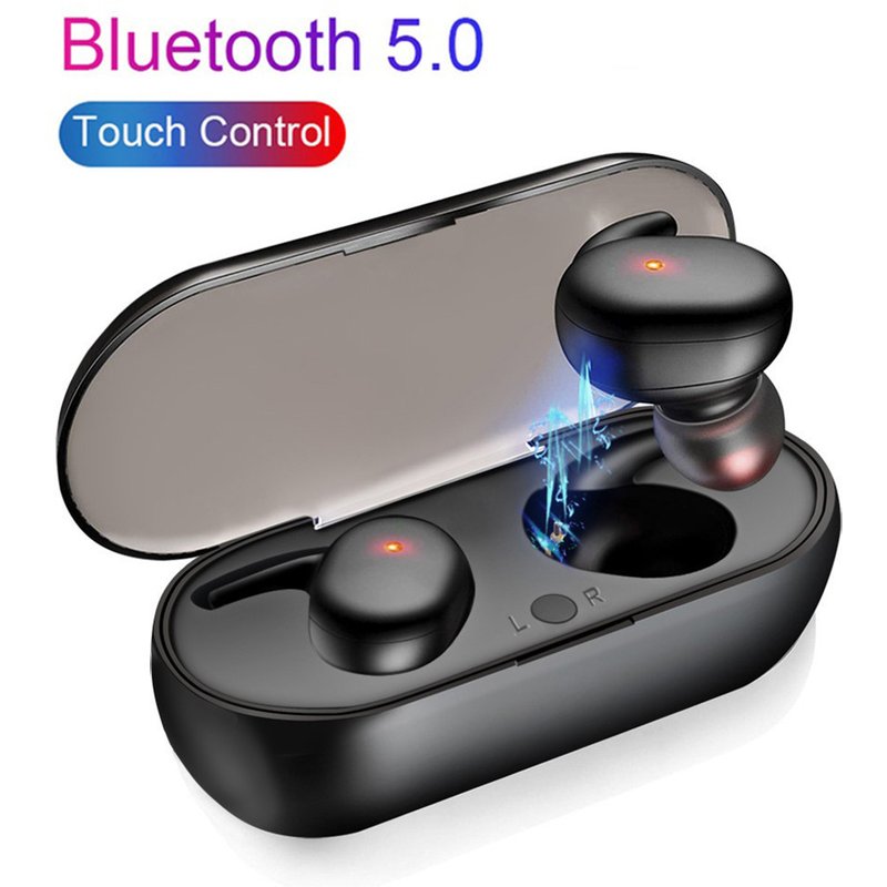Écouteurs sans fil Bluetooth 5.0 TWS, casque antibruit, étanche, avec microphone, pour iPhone, Samsung, Huawei