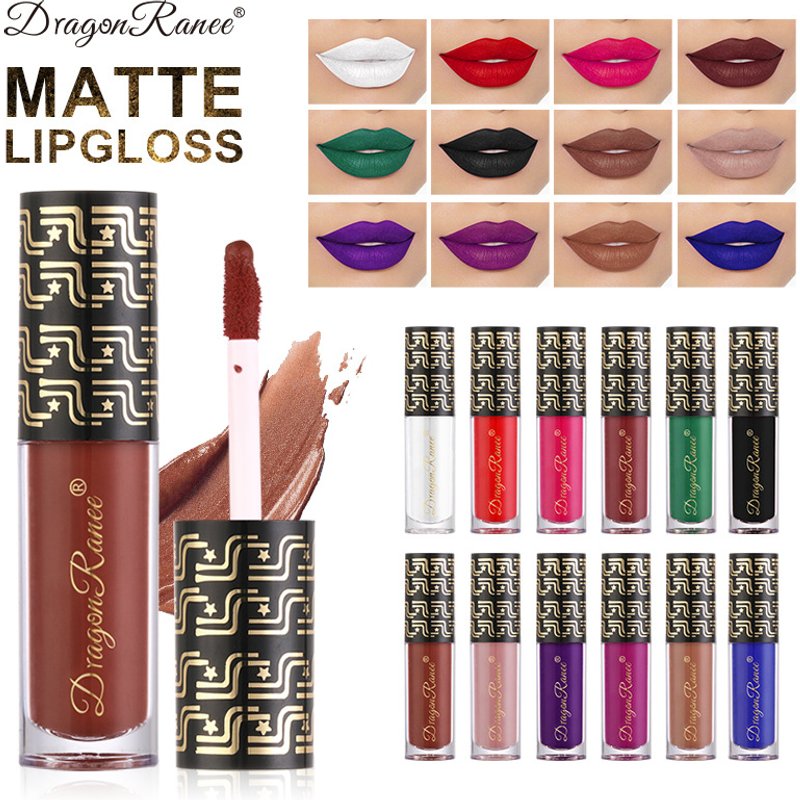 Matte Multi - Color European And American Lipsticks - Non - Transferable, Long - Lasting, Ideal For Lip Gloss And Lip Glaze Looks