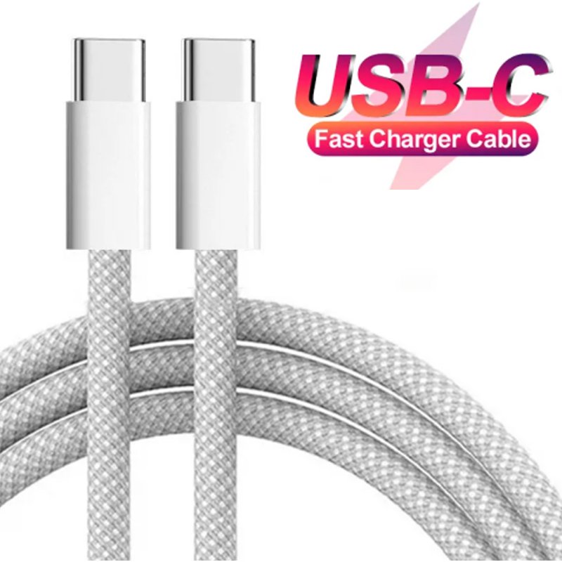 PD 60W Fast Charger Cable USB C to USB Type C Cable For Apple iPhone 15 Pro Max 15 Pro 15 Puls For iPhone 15 Charging Data Line