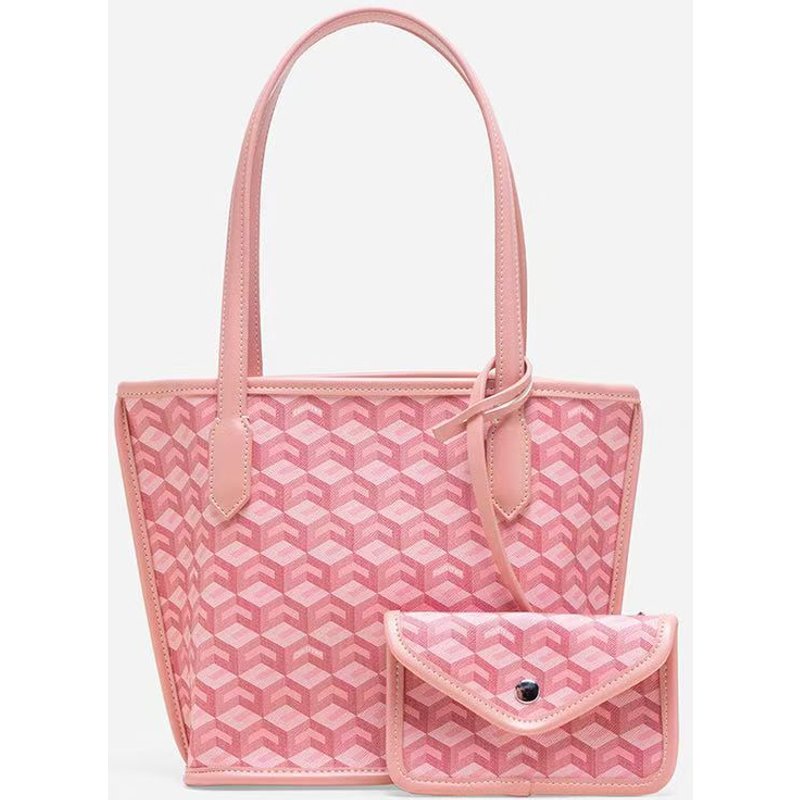Christy's Ng Popular Classic And Fashionable Printed Tote Bag, Vegetable Basket Bag, Casual Versatile Commuting Women's Handbag Shoulder Bag
