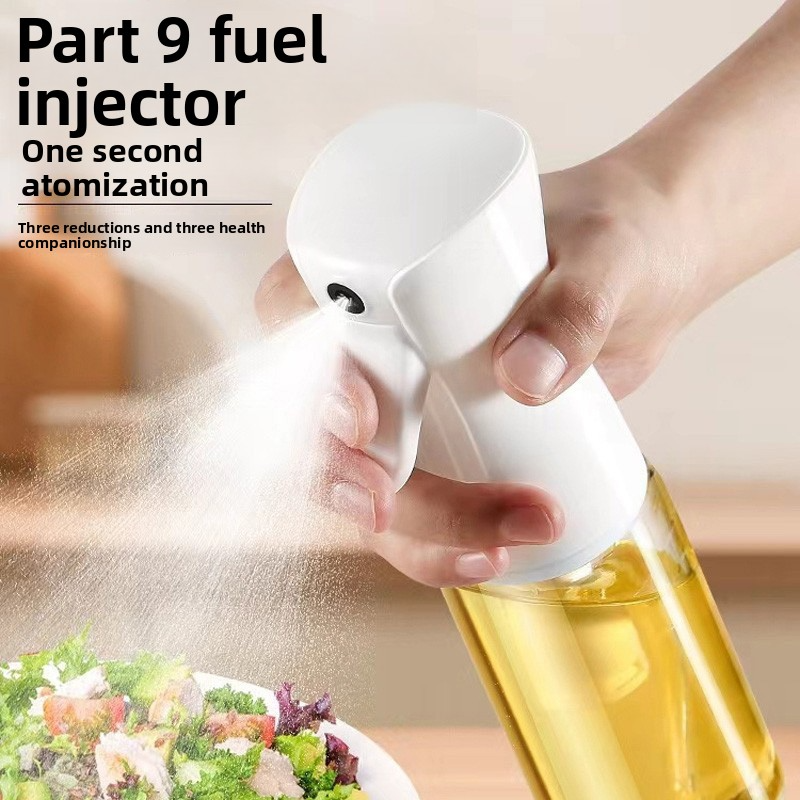Glass Oil Spray Bottle For Air Fryer - Fine Mist Sprayer For Kitchen (Non-Aerosol BPA-Free 150ml Capacity Easy To Clean)