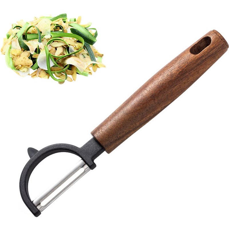 fruits And Vegetables Wooden Handle Peeling Knife For Household