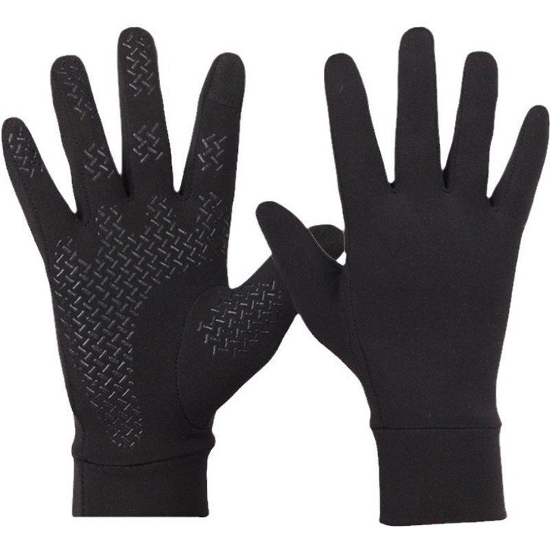 Cycling Gloves Warm Gloves For Winter Football Equestrian Training Cycling Soccer Mountaineering Outdoor Sports Non Slip Touch Screen Skiing Liner