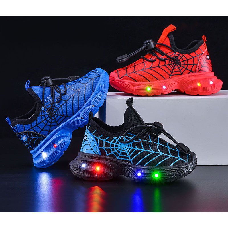 Kids' Light-Up Sneakers - Breathable LED Sports Shoes For Boys & Girls Aged 1-6, Comfortable Casual Athletic Footwear