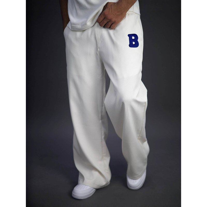 Pantalon de jogging doublé polaire pour homme - Coupe décontractée, jambe droite, entrejambe bas, pour une tenue d'hiver décontractée