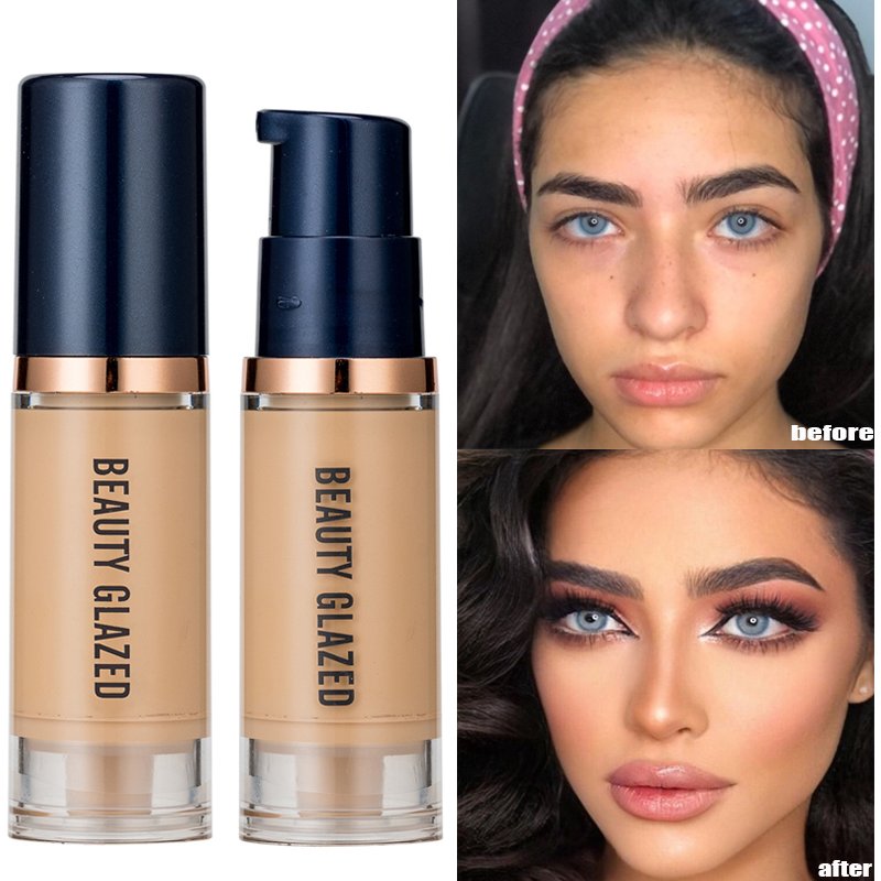 Face Matte Liquid Long Wear Oil Control Full Coverage Concealer Foundation Waterpro
