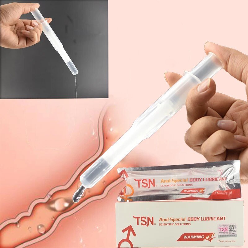 2024 TSN push tube injection Couples vaginal massage Water-soluble back court lube feminine lubricant