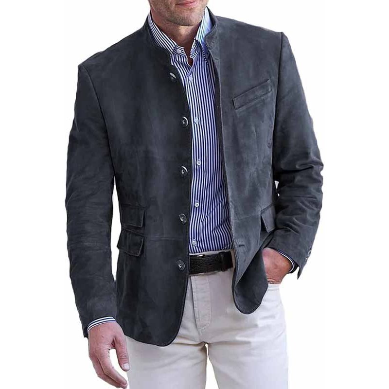 Men's Clothing Autumn And Winter New Men's Casual Suit Jacket