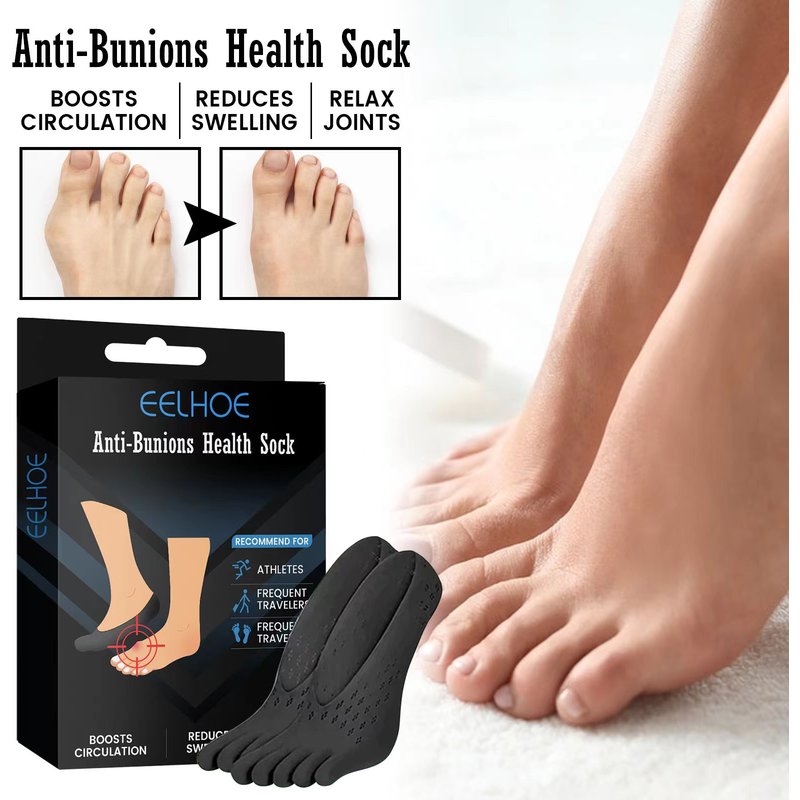 Foot Care Socks Therapy Health Care Warm Comfort Breathable Ankle Socks Foot Heel Massager Pain Relief Soft Cushion Pad