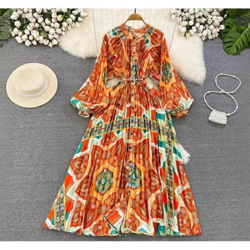 Women's MIDI skirt with waist drawstring