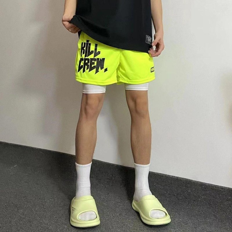 Men's Clothing Three Point Shorts Sports Quick Drying Mesh Basketball Pants For Leg Training Running Training Fitness Pants