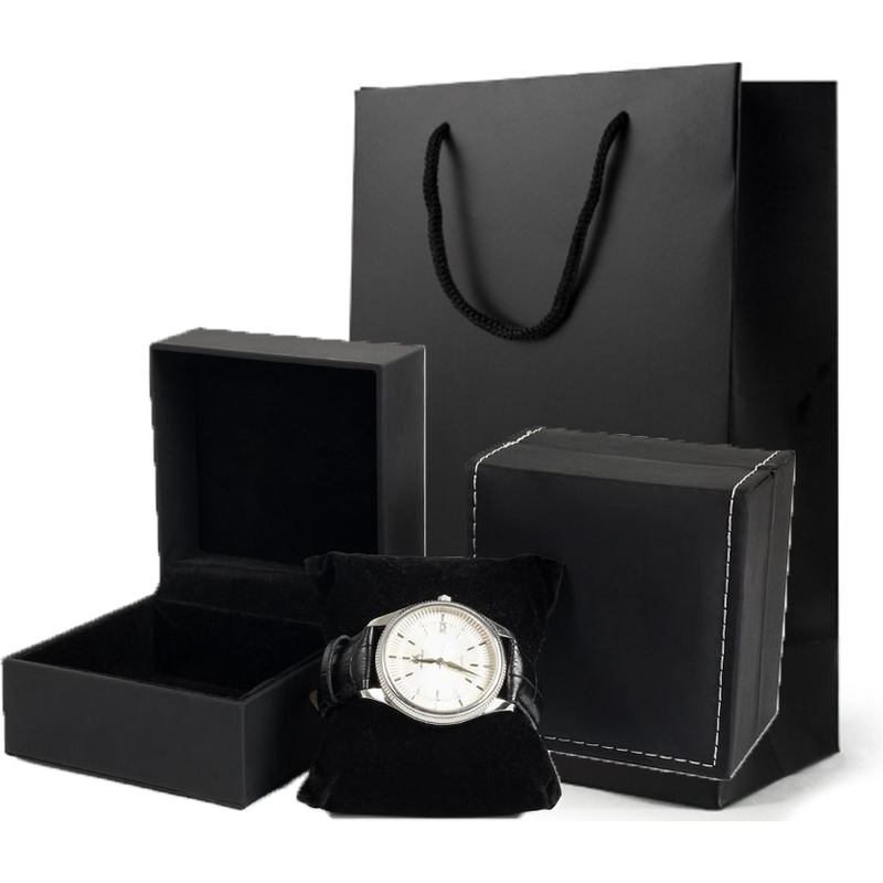 Watch Box Pu Leather Watch Packing Box Watch Box Watch Storage Box Watch Packing Box Clamshell Watch Box