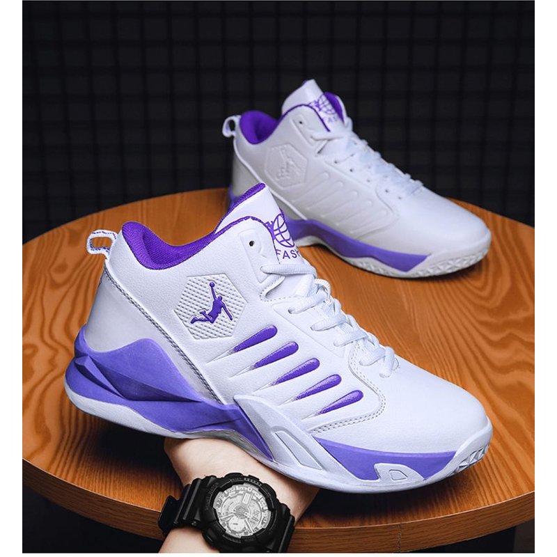 High Quality Basketball Shoes Men Sneakers Boys Basket Shoes Autumn High Top Anti-slip Outdoor Sports Shoes Trainer Women Summer