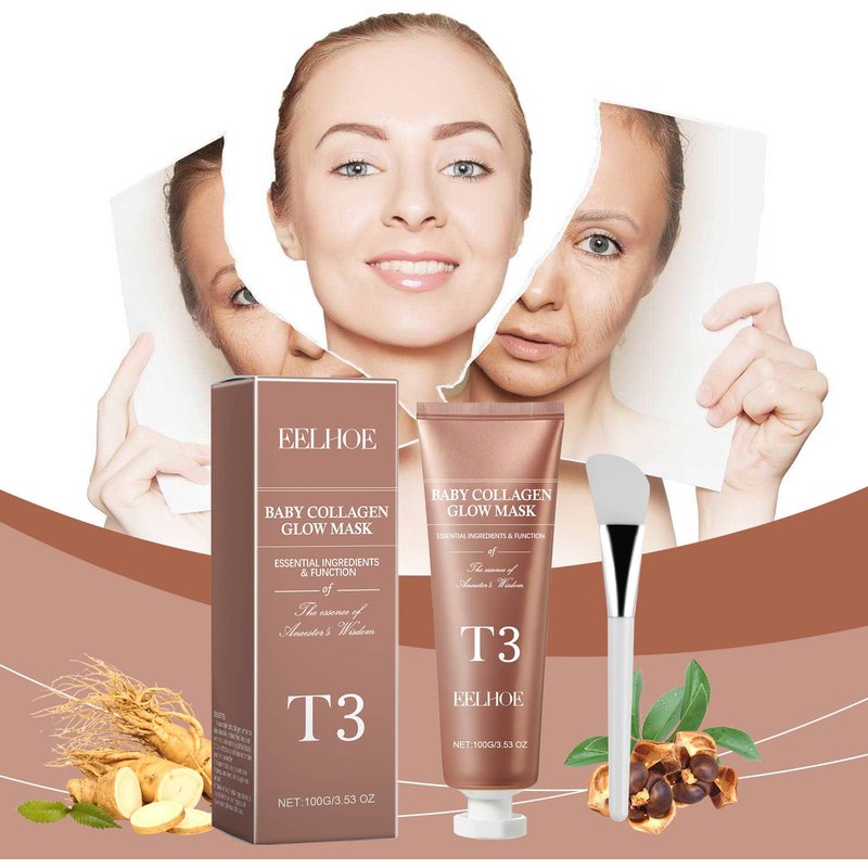 Eelhoe Collagen Peel Peel Mask Moisturizes, Hydrates, Moisturizes, Anti-Wrinkle And Brightening Skin Peel Mask