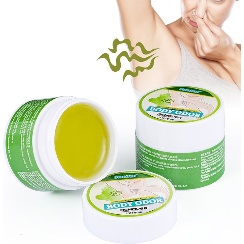 BeautyLife 10g Odor Eliminator Natural Delicate Texture Easy to Absorb Fast Absorption Lightweight Beauty Tool Herbs Body Odor Removal Cream