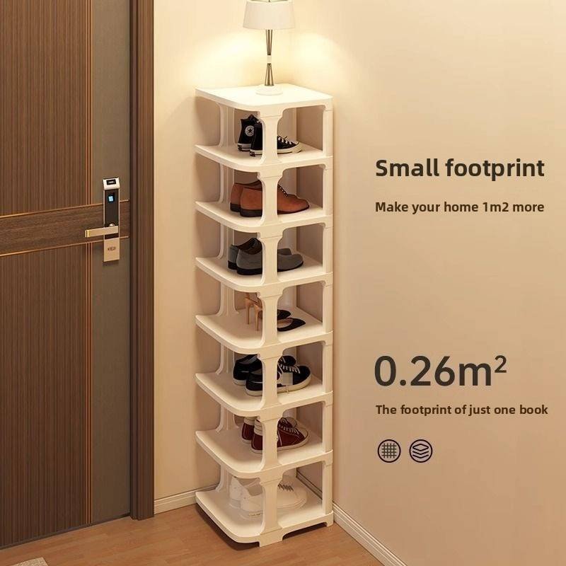 Doorway Multi-layer Storage Shelf For Rental Rooms Small Simple Dormitory Home Daily Use Three-dimensional Shoe Rack