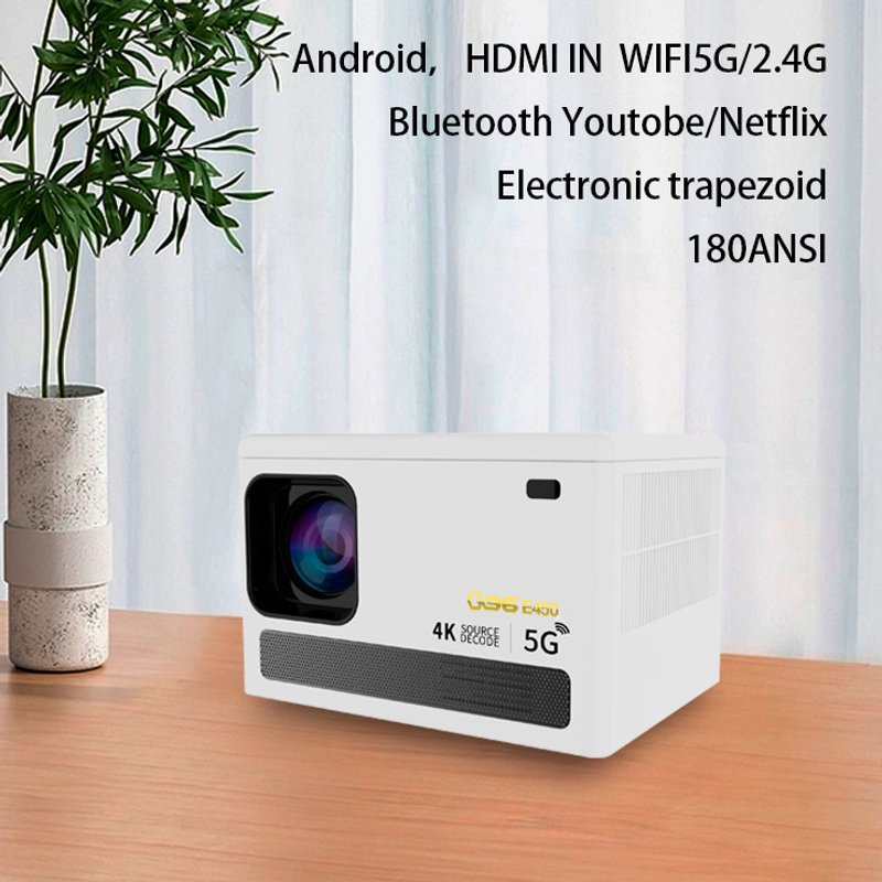 E450 Android Portable Office Wireless 4K Home Projector