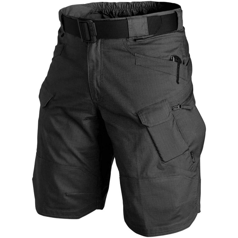 Men's Tactical Cargo Waterproof Shorts Urban Military Outdoor Camouflage Breathable Quick Drying Summer Casual Pants