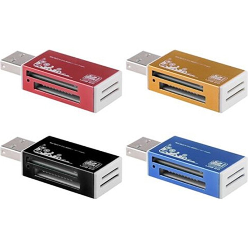 USB 2.0 All in 1 Multi Memory Card Reader for Micro SD SDHC TF M2 MMC MS PRO DUO