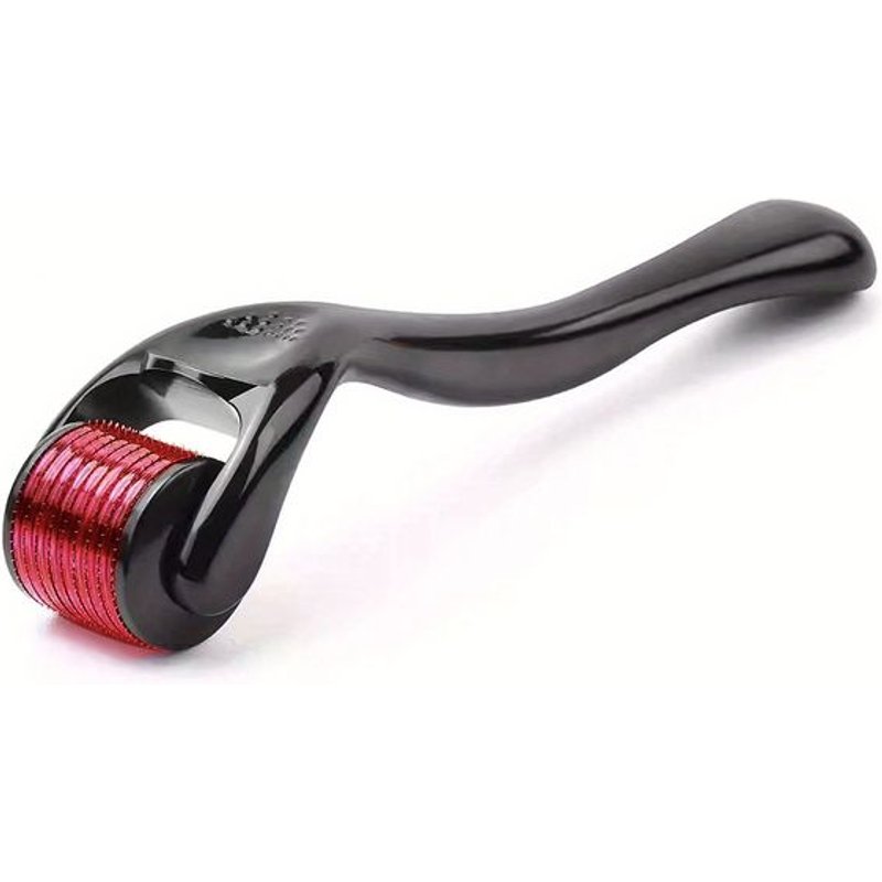 1pc Derma Roller 0.5mm Professional Microneedle Roller, 540 Titanium Micro Needles Facial Skin Care Beauty Microdermabrasion Tool