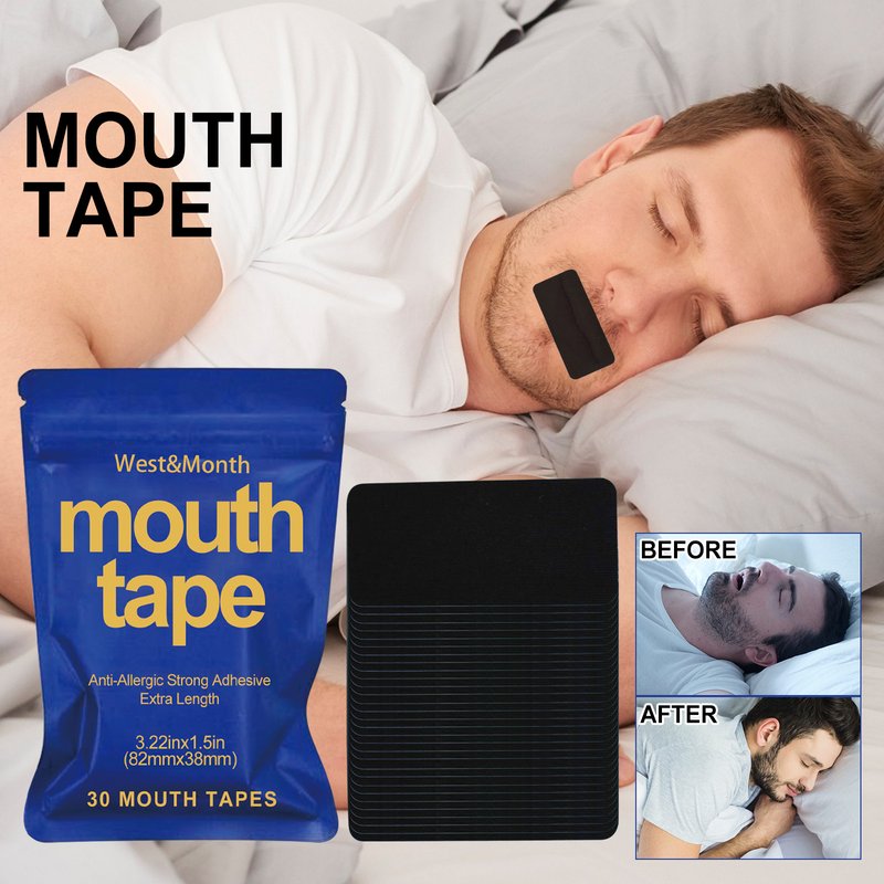 Sleep patches relieve mouth breathing, prevent snoring, care for sleep, close the mouth, stop snoring, sleep patches