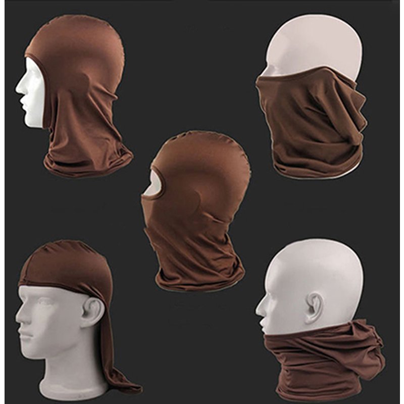 SportLife Unisex Full Face Mask Lycra Balaclava Ultra-thin Motorcycle Cycling Ski Neck Protecting