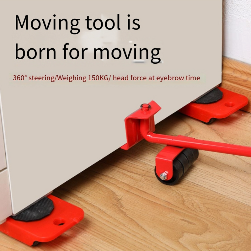 Moving artifact heavy object mover furniture heavy object moving tool universal wheel moving large furniture moving pulley