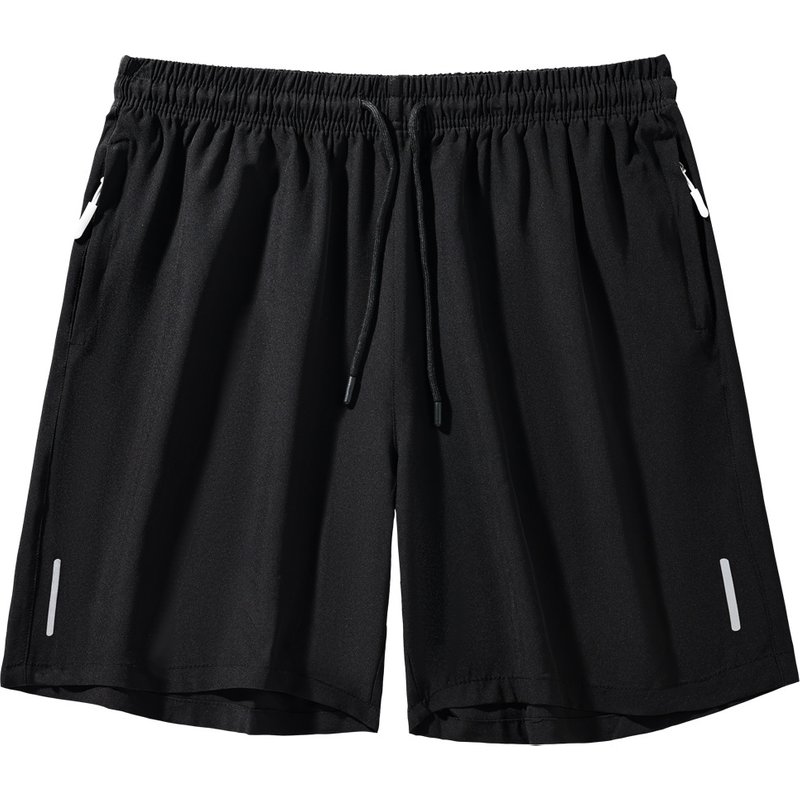Men's Clothing Men's Solid Color Shorts Summer Zipper Pocket Warehouse Lace Up Large Size Shorts Men