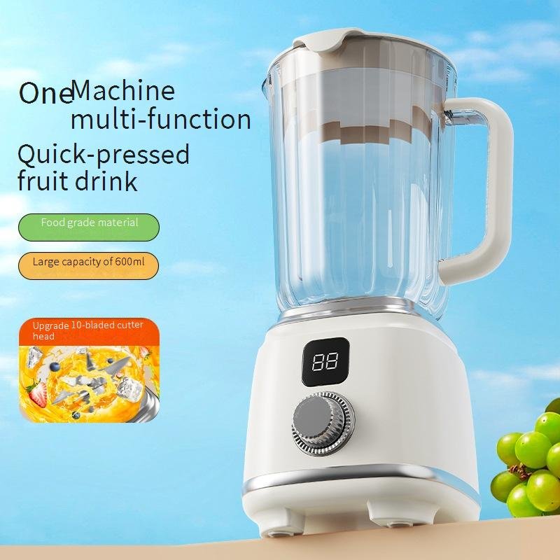 High-Speed 22000 RPM Juicer Blender - 5-Blade Stainless Steel Professional Juice Extractor With 1500ml Large Capacity, BPA-Free & Food-Grade
