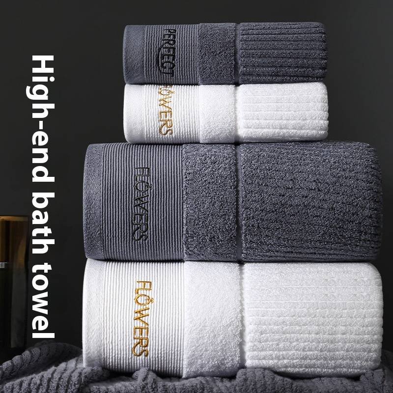 Luxury Hotel-Grade 100% Cotton Bath Towel - Extra Thick & Large, Ultra Absorbent & Quick Dry For Women & Men - Premium Softness For Home & Spa Use
